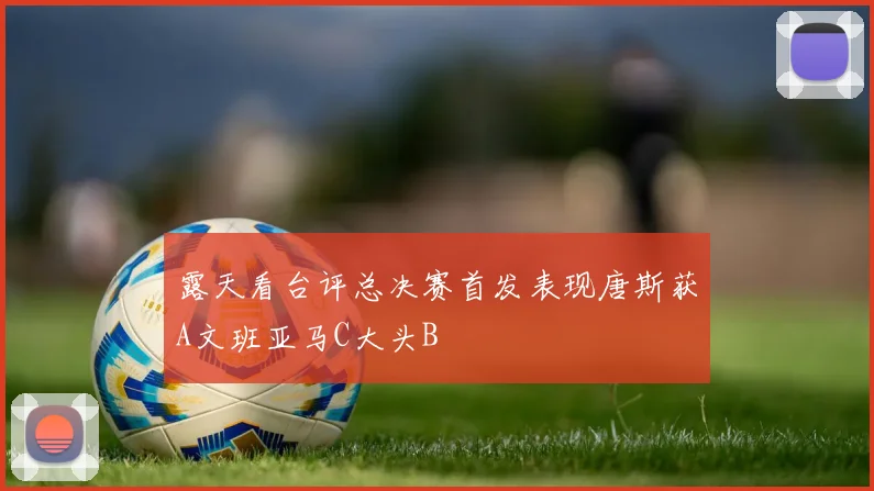 露天看台评总决赛首发表现唐斯获A文班亚马C大头B