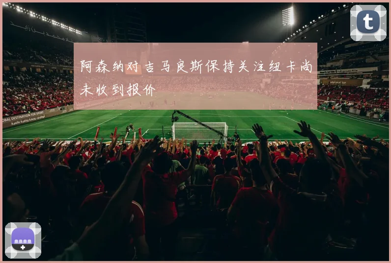 阿森纳对吉马良斯保持关注纽卡尚未收到报价